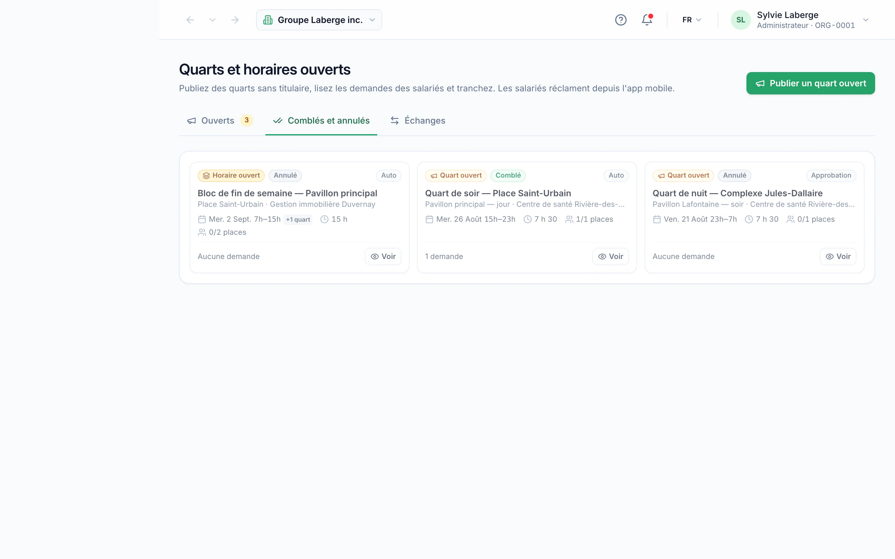 Publishing an open shift · étape 9 : Follow and decide